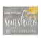 Stupell Industries Be the Sunshine Positivity Canvas Wall Art